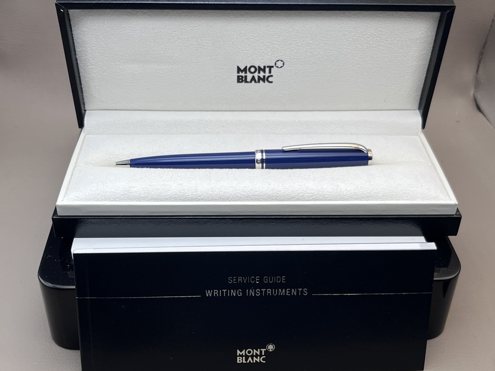 Montblanc Cuise Collection Kugelschreiber blau Montchrono