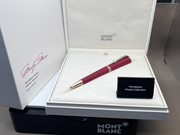 MONTBLANC MUSES Marilyn Monroe Special Edition Pearl Kugelschreiber Top Zustand