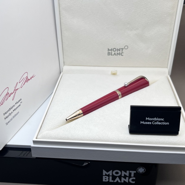 MONTBLANC MUSES Marilyn Monroe Special Edition Pearl Kugelschreiber Top Zustand