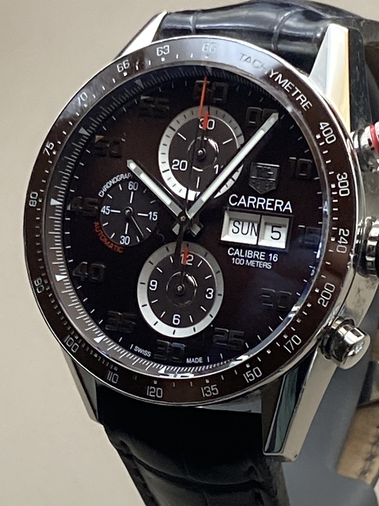 TAG HEUER Carrera Automatic Klassiker Calibre 16 CV2A1S FC6236 sehr schöner Zust