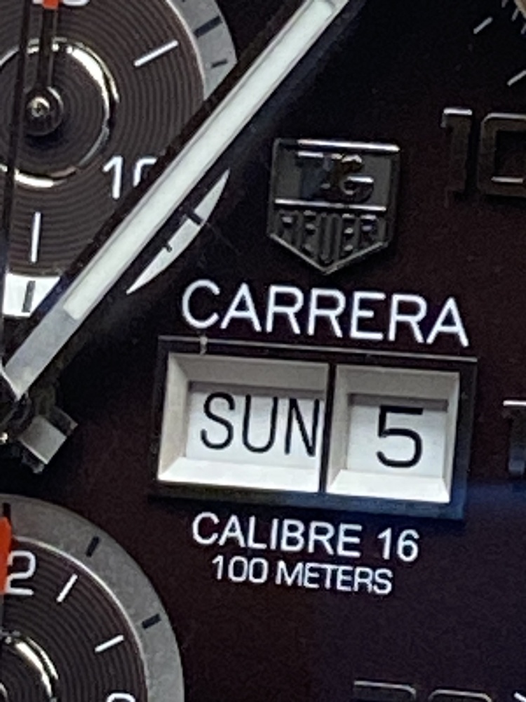TAG HEUER Carrera Automatic Klassiker Calibre 16 CV2A1S FC6236 sehr schöner Zust
