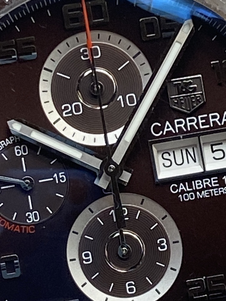 TAG HEUER Carrera Automatic Klassiker Calibre 16 CV2A1S FC6236 sehr schöner Zust