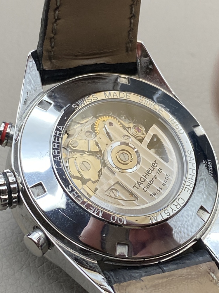 TAG HEUER Carrera Automatic Calibre 16 CV2A1S FC6236 sehr schöner Zustand - Montchrono