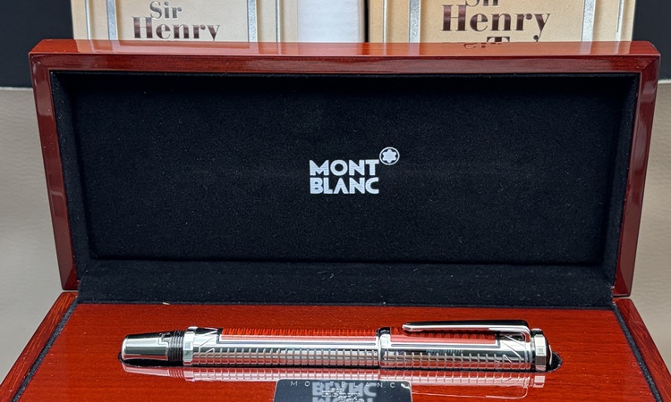 MONTBLANC Patron Of Art Sir Henry Tate 4810 Füller Feder M Full Set wie neu unbenutzt