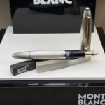MONTBLANC MEISTERSTÜCK Le Grand Solitaire Füller No. 146 Korn 925 AG Silber im Full Set unbenutzt - unbeschrieben