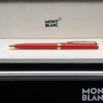 Montblanc Pix Rot Gold Kugelschreiber - sehr schöner Zustand - Montchrono