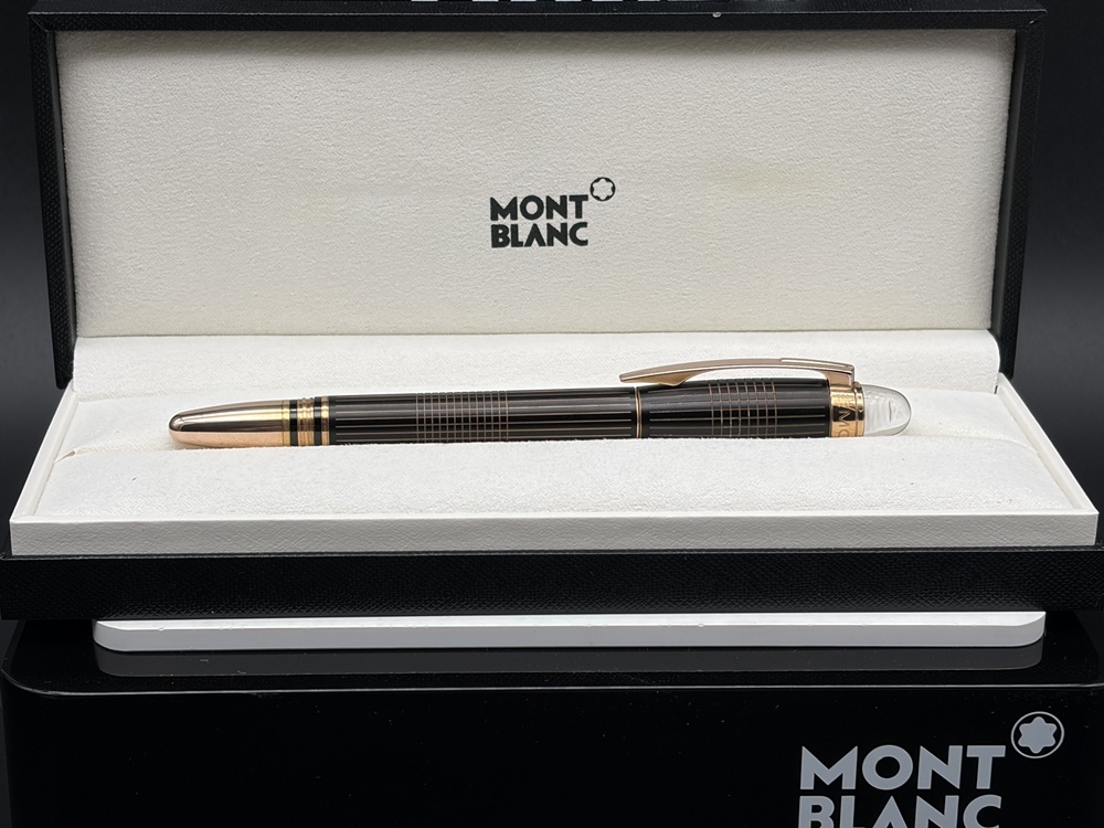MONTBLANC Starwalker Red Gold Metal Rollerball - Fineliner Full Set