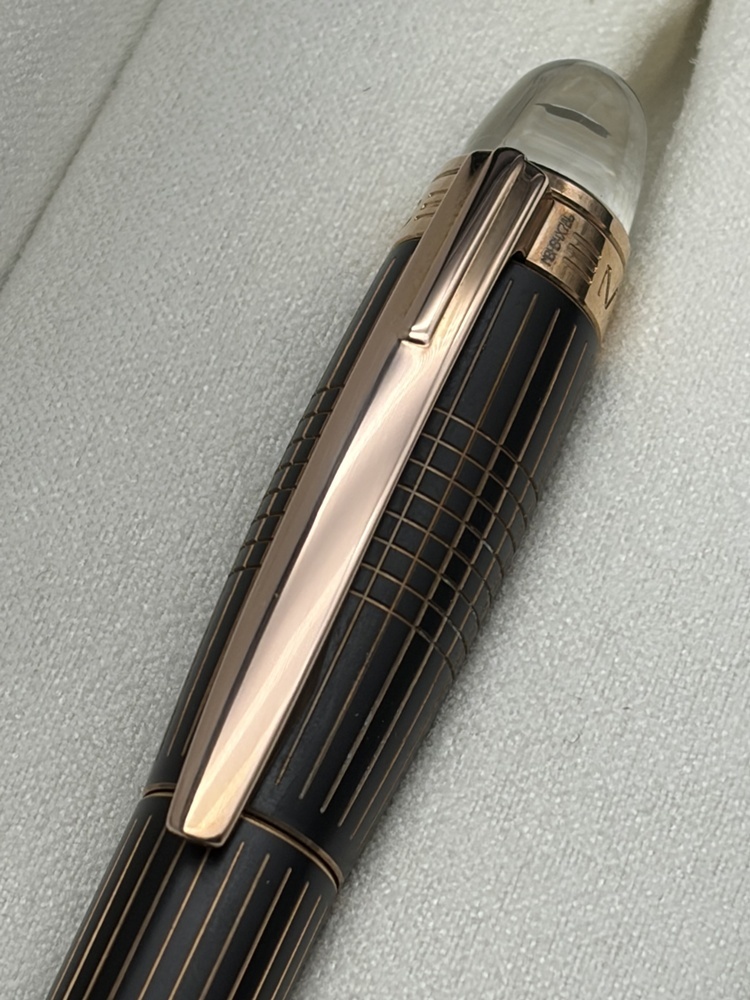 MONTBLANC Starwalker Red Gold Metal Rollerball - Fineliner Full Set