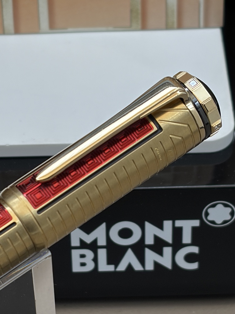 MONTBLANC Sir Henry Tate 888 Patron Of Art Füller Feder M Full Set wie neu unbenutzt
