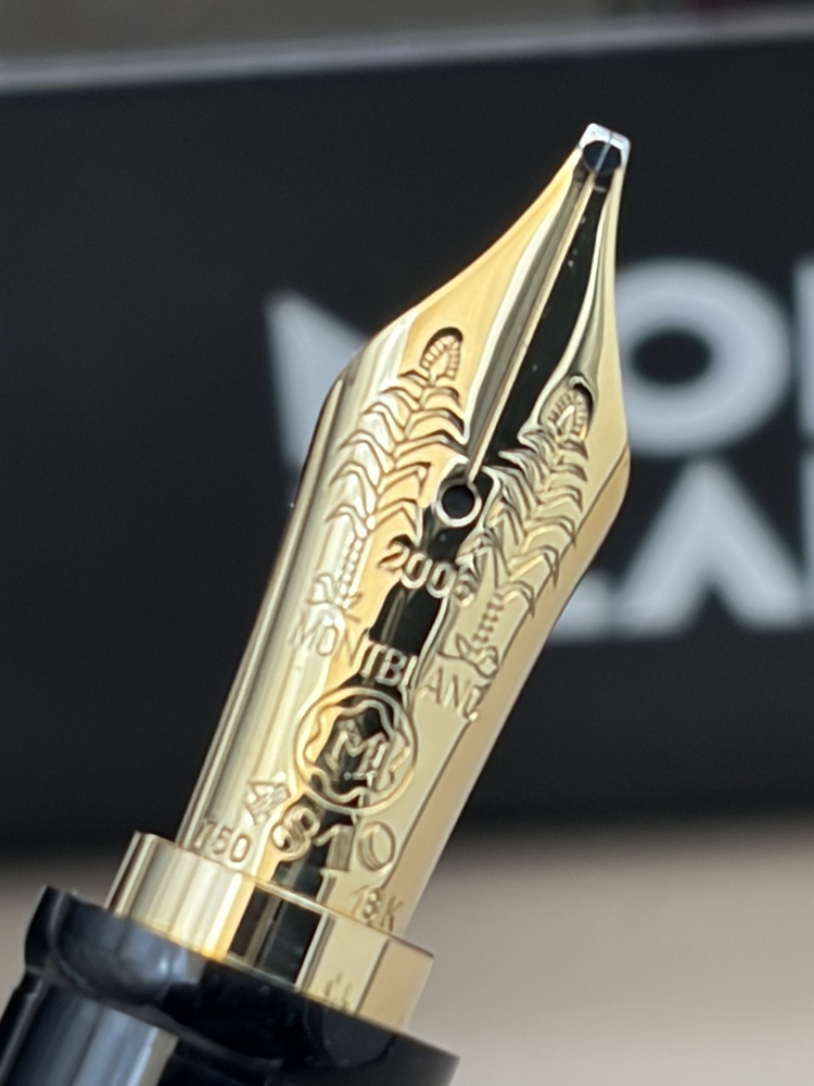 MONTBLANC Sir Henry Tate 888 Patron Of Art Füller Feder M Full Set wie neu unbenutzt