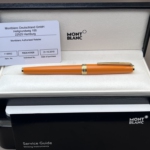 Montblanc Pix Orange Gold Rollerball Full Set - Montchrono