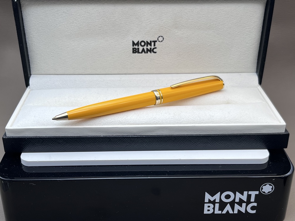 MONTBLANC Generation Collection Kugelschreiber orange/ gelb - gold