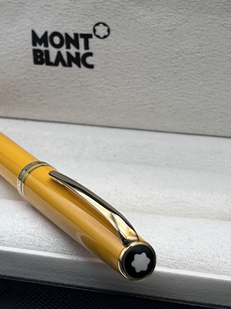 MONTBLANC Generation Collection Kugelschreiber orange/ gelb - gold