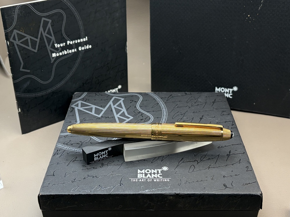 MONTBLANC MEISTERSTÜCK Le Grand Solitaire Vermeil Rollerball No. 162 - Montchrono
