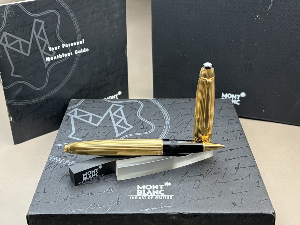 MONTBLANC MEISTERSTÜCK Le Grand Solitaire Vermeil Rollerball No. 162 - Montchrono
