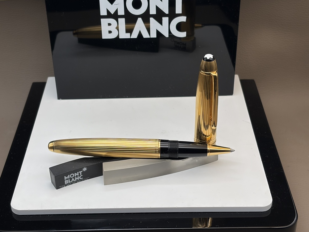 MONTBLANC MEISTERSTÜCK Le Grand Solitaire Vermeil Rollerball No. 162 - Montchrono