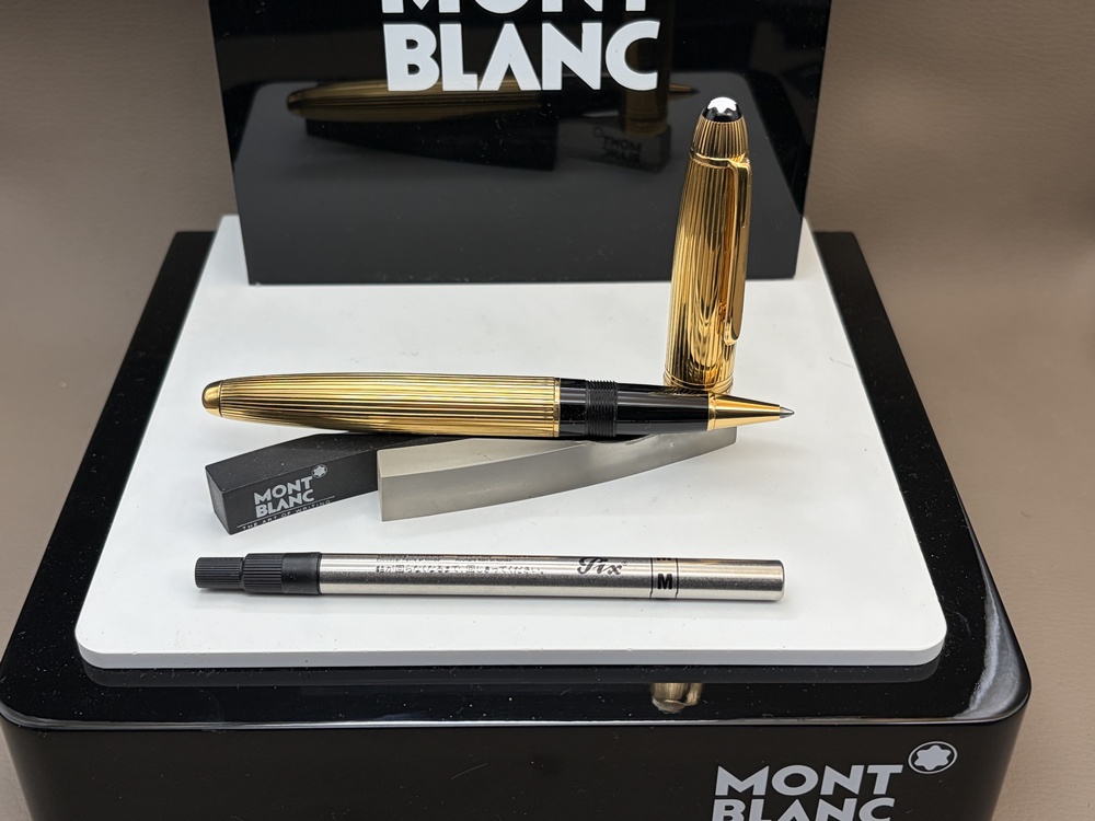 MONTBLANC MEISTERSTÜCK Le Grand Solitaire Vermeil Rollerball No. 162 - Montchrono