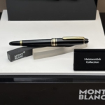 MONTBLANC MEISTERSTÜCK Mozart Füller No. 114 Schwarz - Gold Feder M - Montchrono