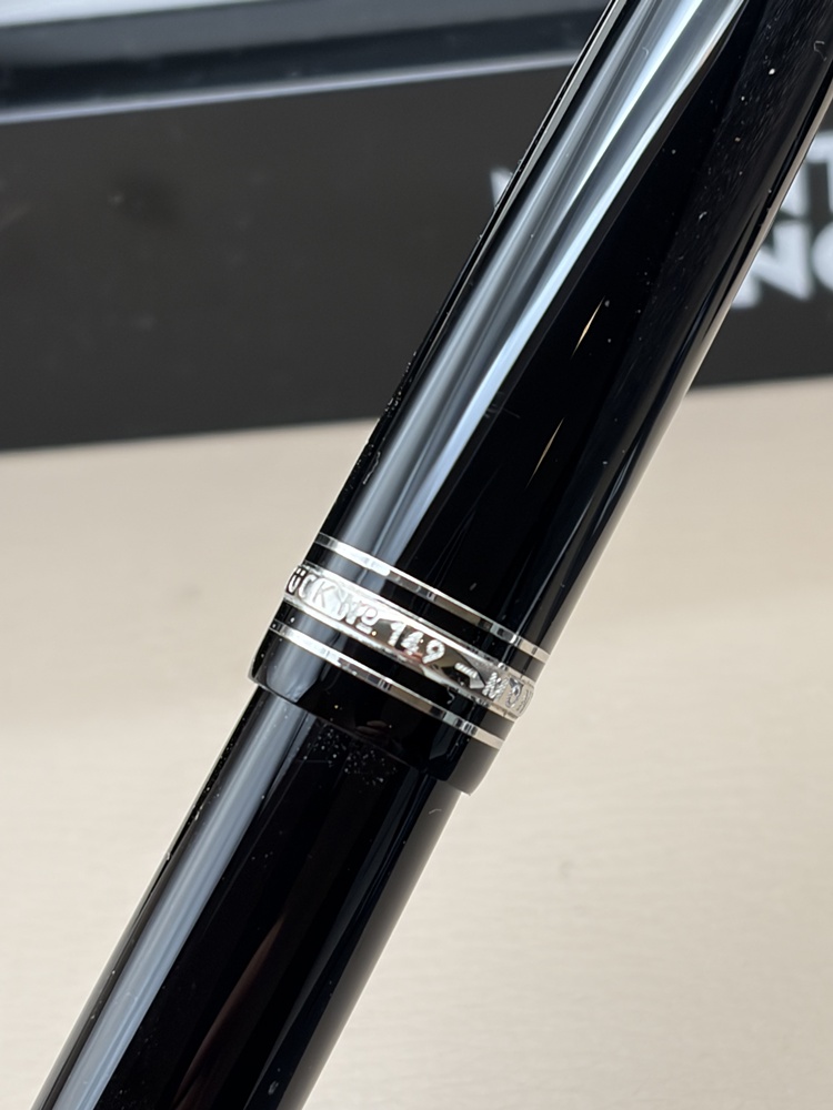 MONTBLANC MEISTERSTÜCK 149 Platinum FÜller 18K Feder Stärke M
