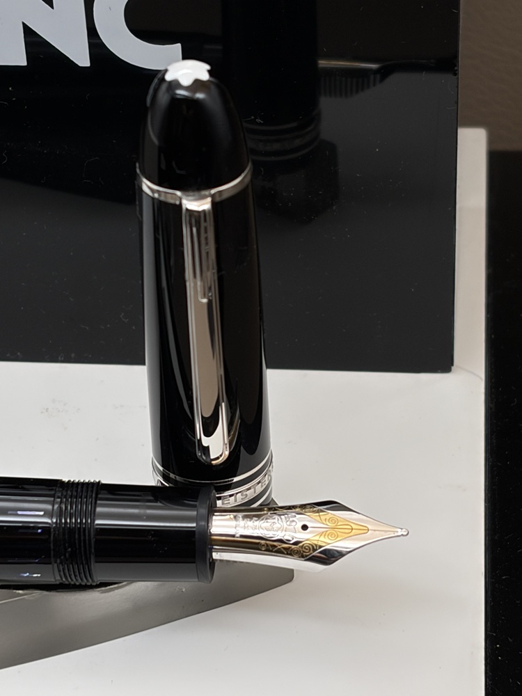 MONTBLANC MEISTERSTÜCK 149 Platinum FÜller 18K Feder Stärke M