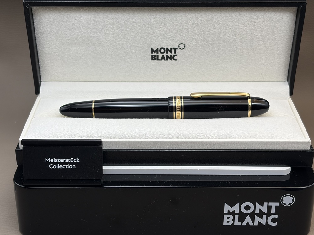 MONTBLANC MEISTERSTÜCK Le Grand Solitaire Vermeil Rollerball No. 162 - 925 AG Silber vergoldet