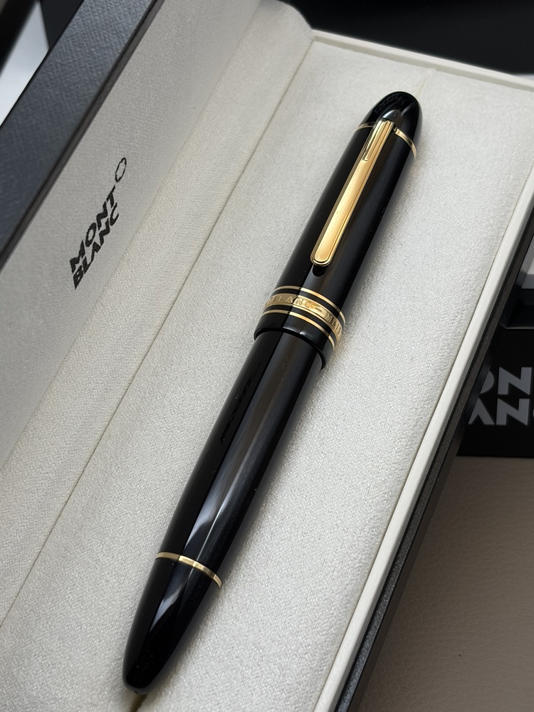 MONTBLANC MEISTERSTÜCK Le Grand Solitaire Vermeil Rollerball No. 162 - 925 AG Silber vergoldet