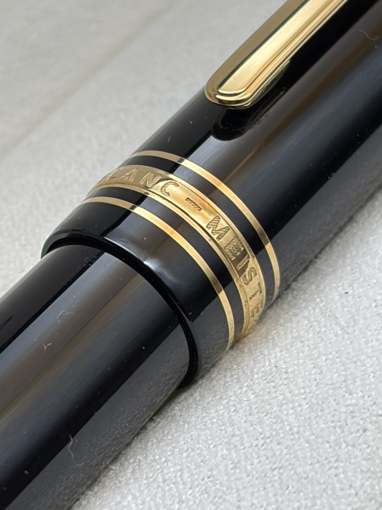 MONTBLANC MEISTERSTÜCK Le Grand Solitaire Vermeil Rollerball No. 162 - 925 AG Silber vergoldet