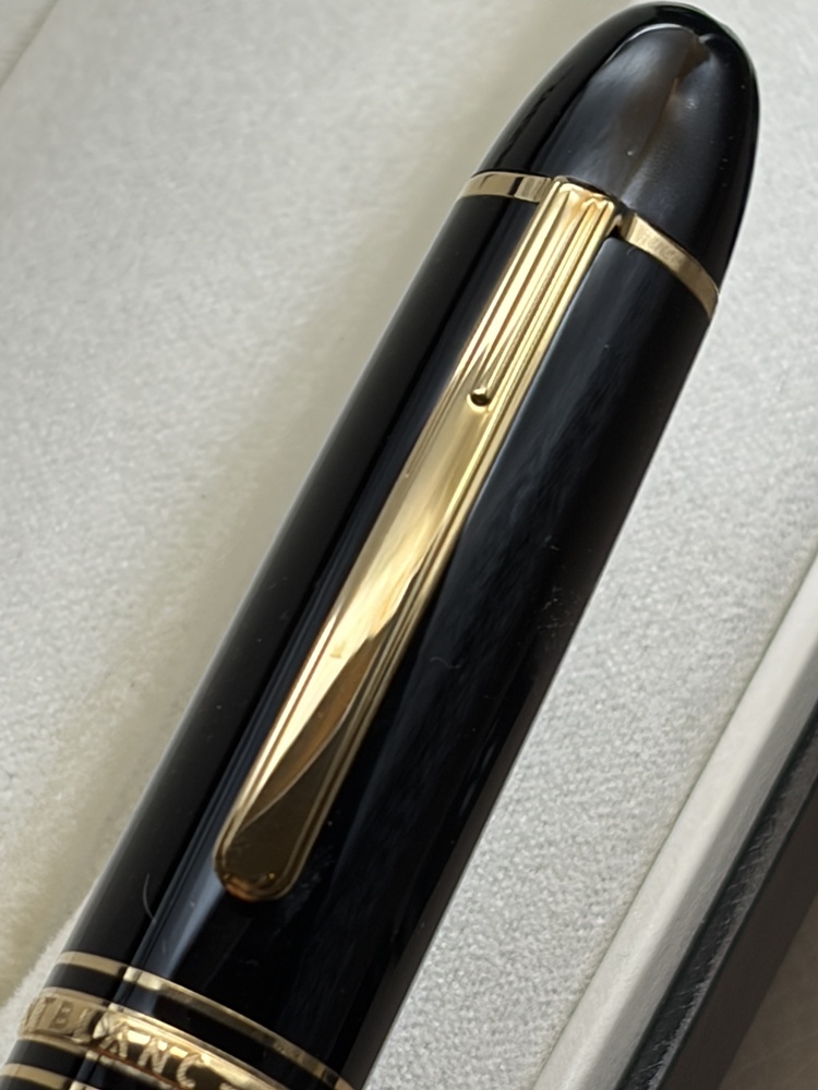 MONTBLANC MEISTERSTÜCK Le Grand Solitaire Vermeil Rollerball No. 162 - 925 AG Silber vergoldet