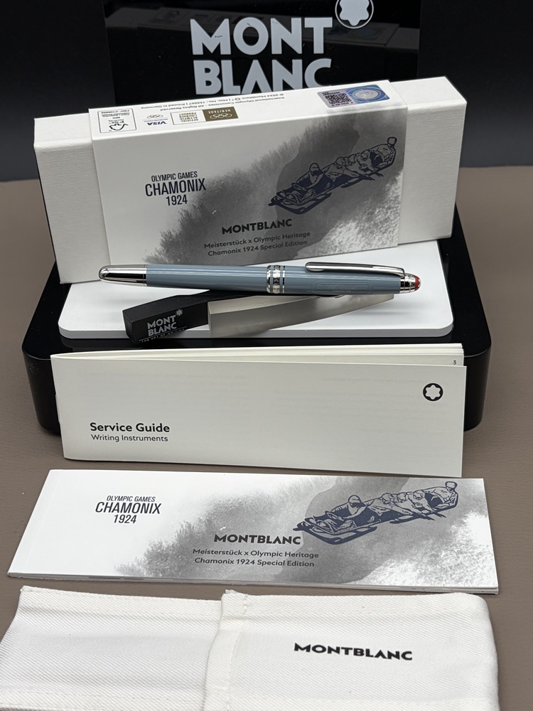 MONTBLANC MEISTERSTÜCK No. 163 Olympic Chamonix Classique Rollerball Fullset
