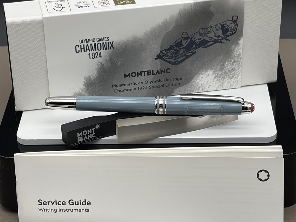 MONTBLANC MEISTERSTÜCK No. 163 Olympic Chamonix Classique Rollerball Fullset