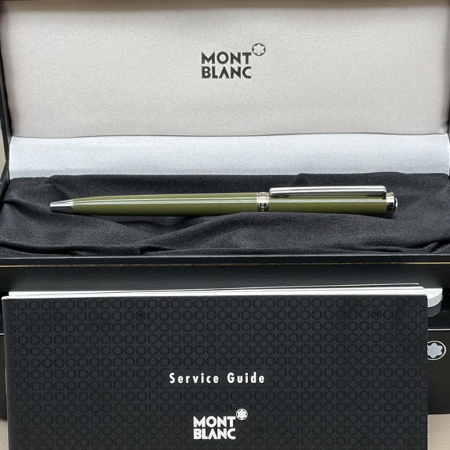 MONTBLANC Noblesse Oblige Kugelschreiber seltenes Oliv grün