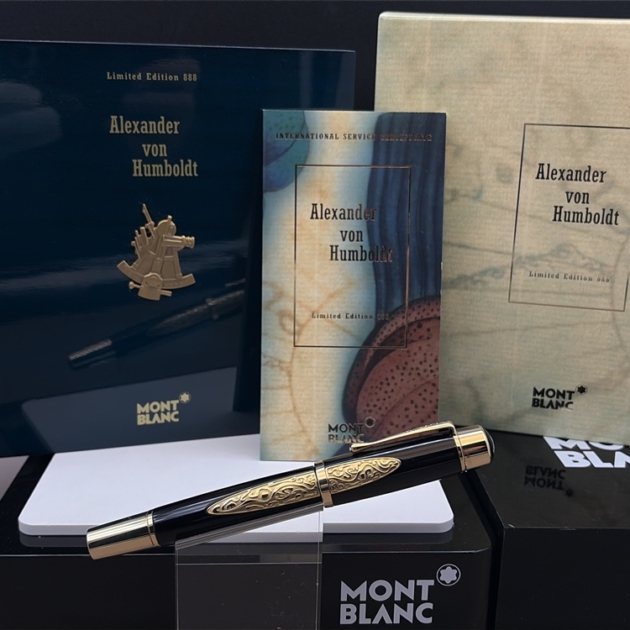 Montblanc 888 Alexander von Humboldt Patron of Art Füller Feder M
