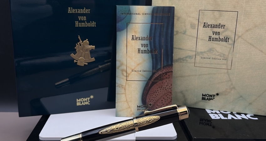 Montblanc 888 Alexander von Humboldt Patron of Art Füller Feder M
