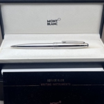 MONTBLANC Solitaire Steel Kugelschreiber Classic No. 164 - Edelstahl - Top Zustand