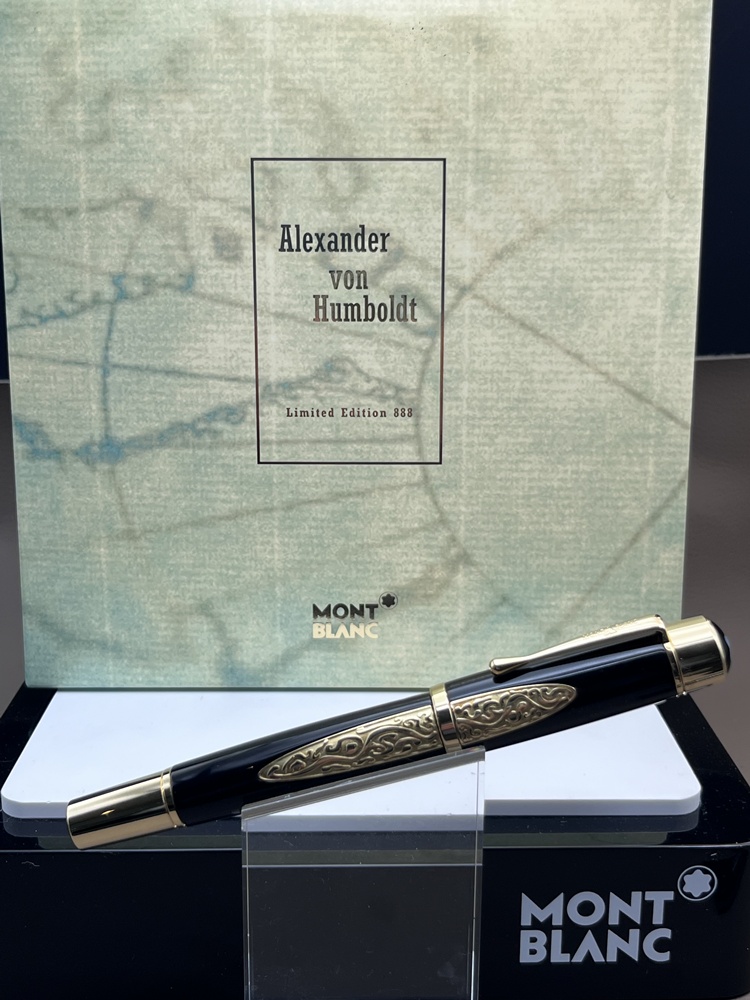Montblanc 888 Feder M Alexander von Humboldt Full Set wie Neu