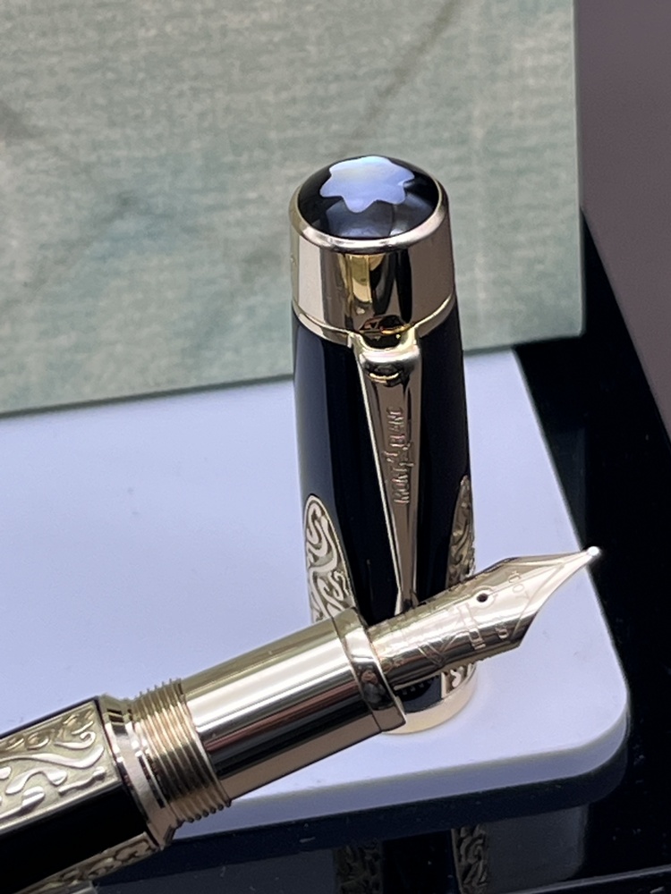 Montblanc 888 Feder M Alexander von Humboldt Full Set wie Neu