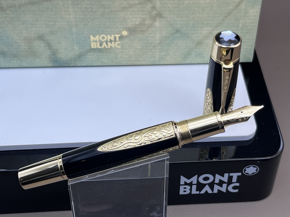 Montblanc 888 Feder M Alexander von Humboldt Full Set wie Neu