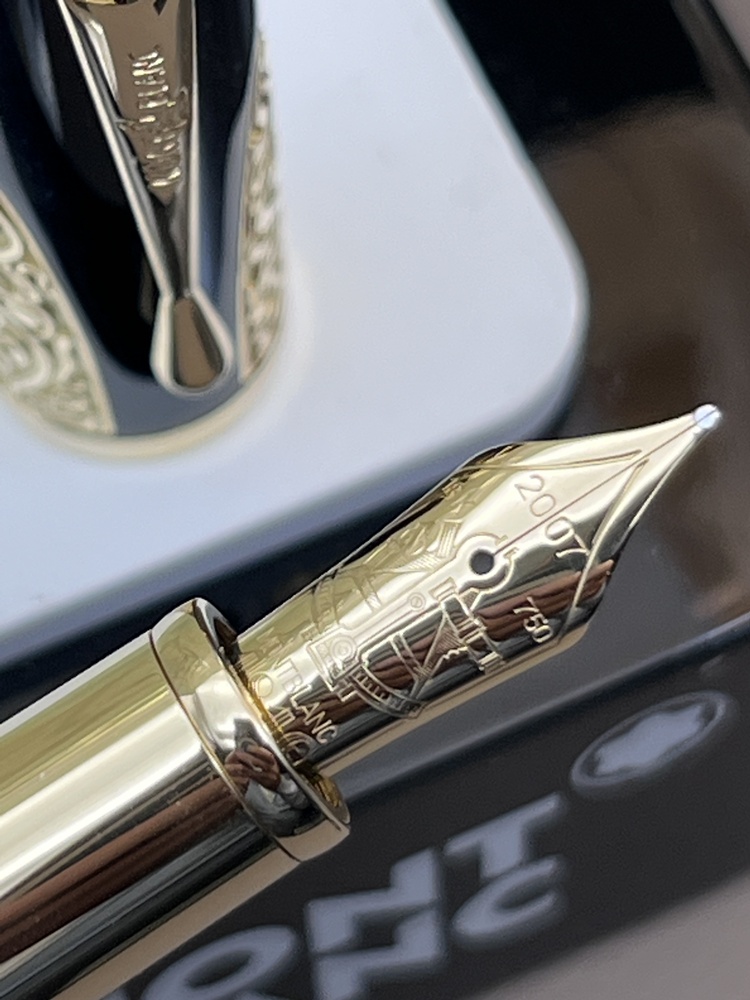 Montblanc 888 Feder M Alexander von Humboldt Full Set wie Neu