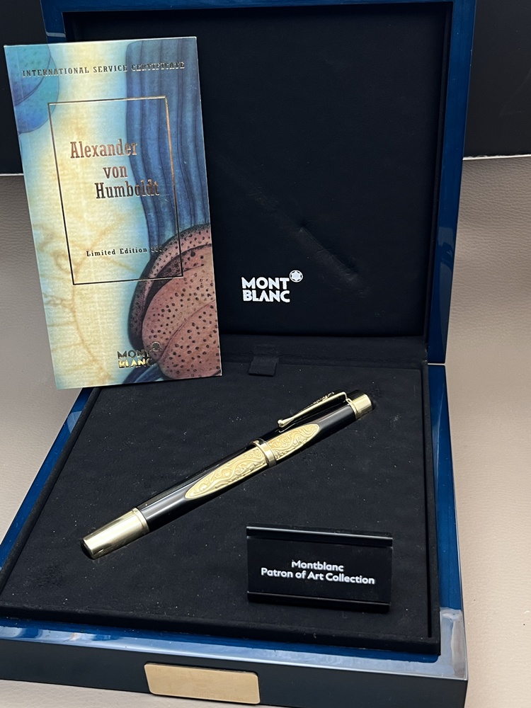 Montblanc 888 Feder M Alexander von Humboldt Full Set wie Neu