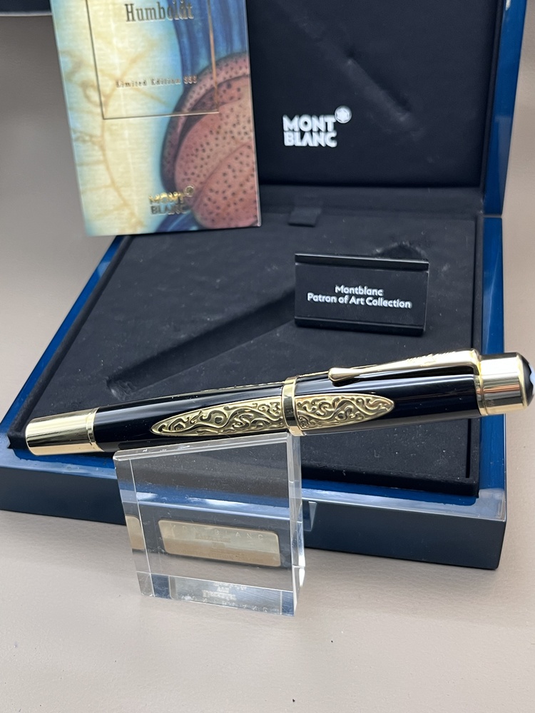 Montblanc 888 Feder M Alexander von Humboldt Full Set wie Neu