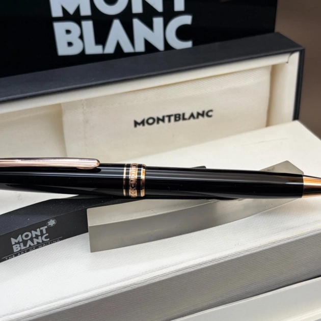 MONTBLANC MEISTERSTÜCK Rose Gold Kugelschreiber Classic No. 164 - gold Top Zustand im Full Set