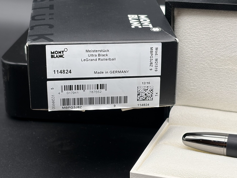 MONTBLANC MEISTERSTÜCK Ultra Black Le Grand Rollerball – Bild 5
