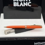 MONTBLANC MEISTERSTÜCK Generation Collection Kugelschreiber orange – gold – sehr schöner Zustand