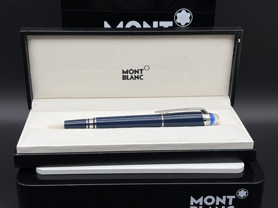 MONTBLANC Starwalker Blue Planet Rollerball Fineliner blau Full Set - wie neu