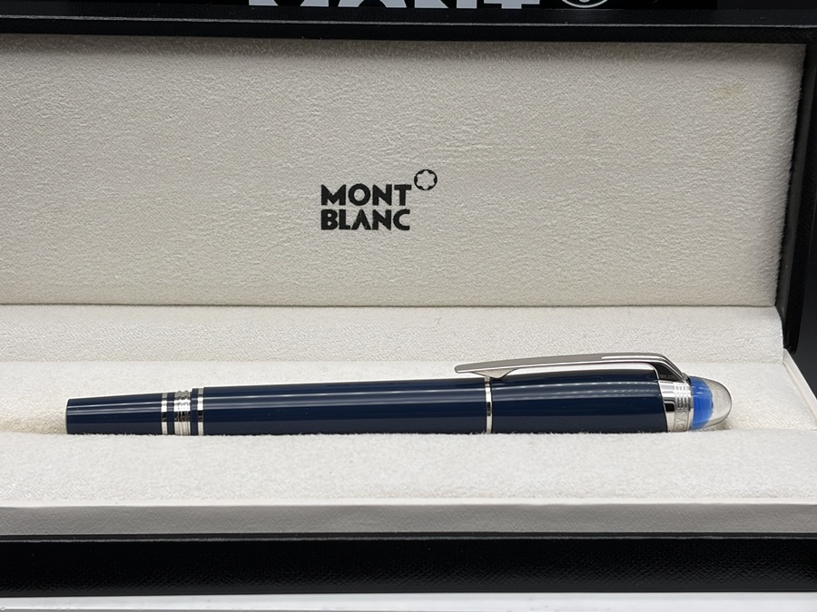MONTBLANC Starwalker Blue Planet Rollerball Fineliner blau Full Set - wie neu