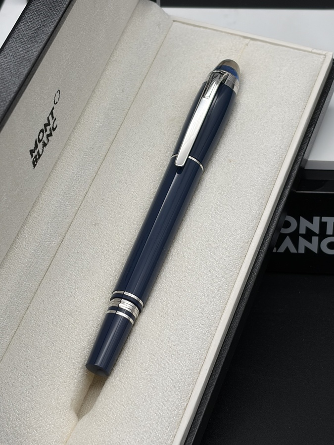 MONTBLANC Starwalker Blue Planet Rollerball Fineliner blau Full Set - wie neu