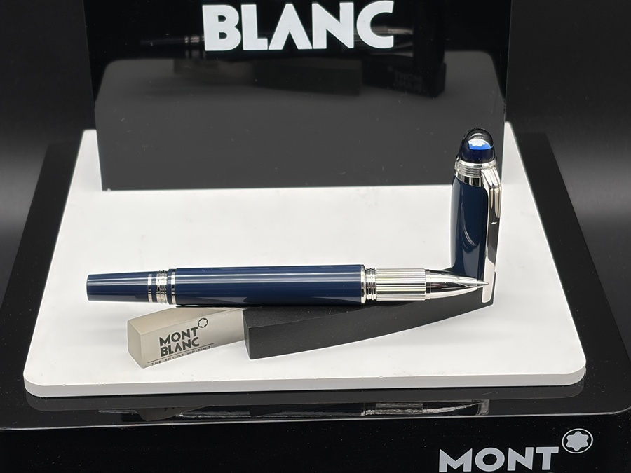MONTBLANC Starwalker Blue Planet Rollerball Fineliner blau Full Set - wie neu