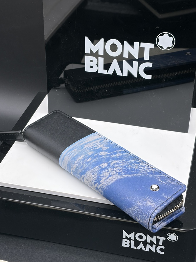 Montblanc Selection Starwalker black Cosmos Leder Etui Pouch ID 124475