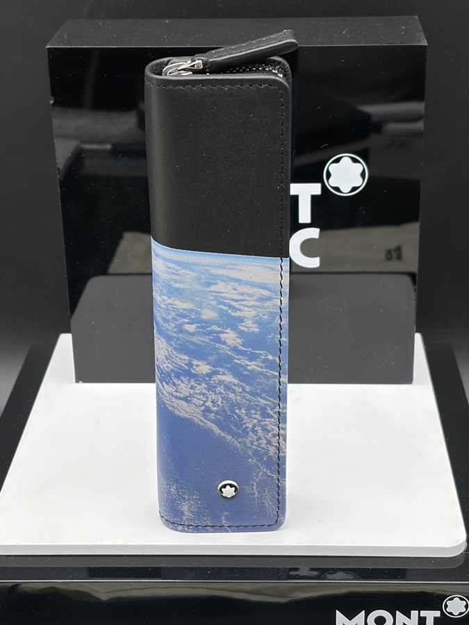 Montblanc Selection Starwalker black Cosmos Leder Etui Pouch ID 124475