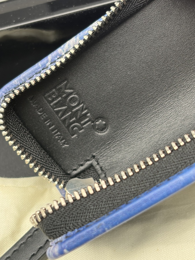 Montblanc Selection Starwalker black Cosmos Leder Etui Pouch ID 124475